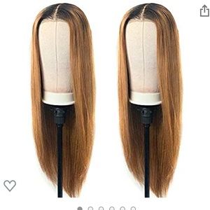 Lace front wig